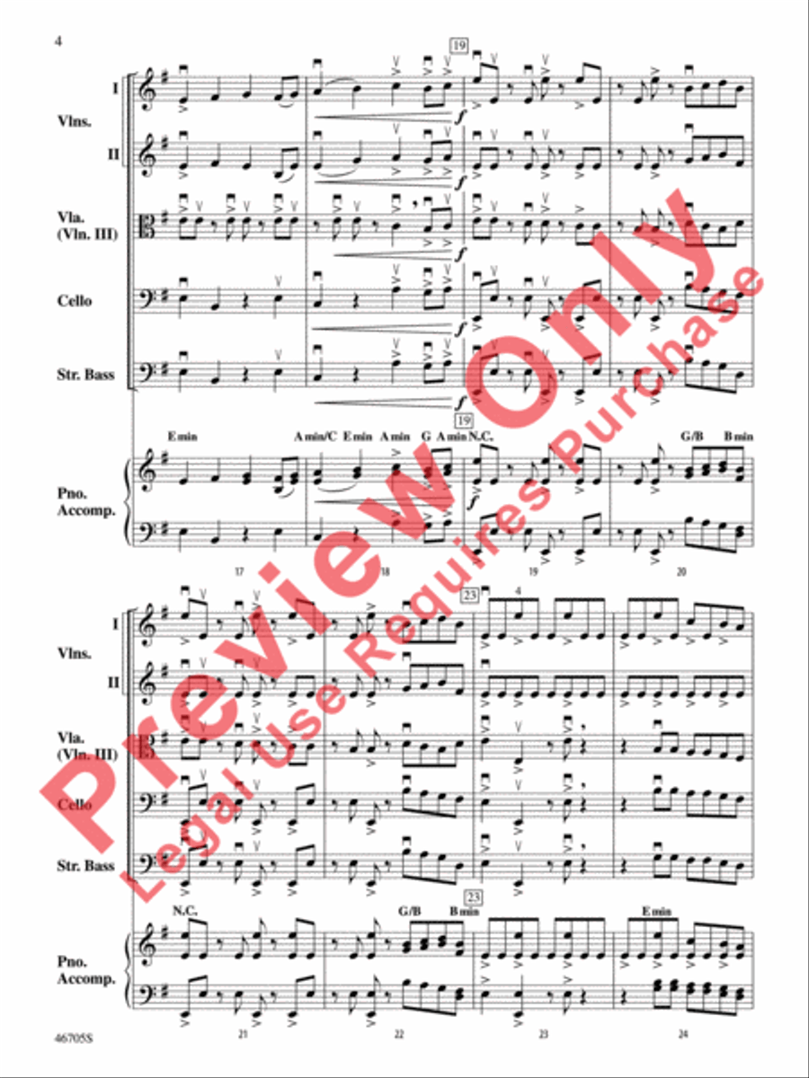 Sparks String Orchestra scores gallery preview page 5