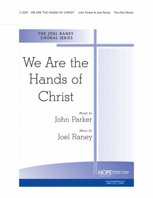 Book cover for We Are the Hands of Christ