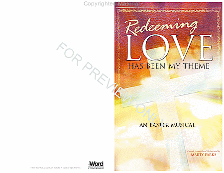 Redeeming Love (Has Been My Theme) - Bulletins (100-pak)