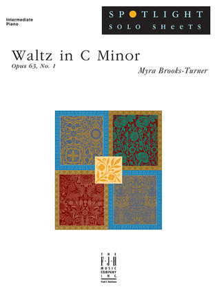 Book cover for Waltz in C Minor, Op. 63, No. 1