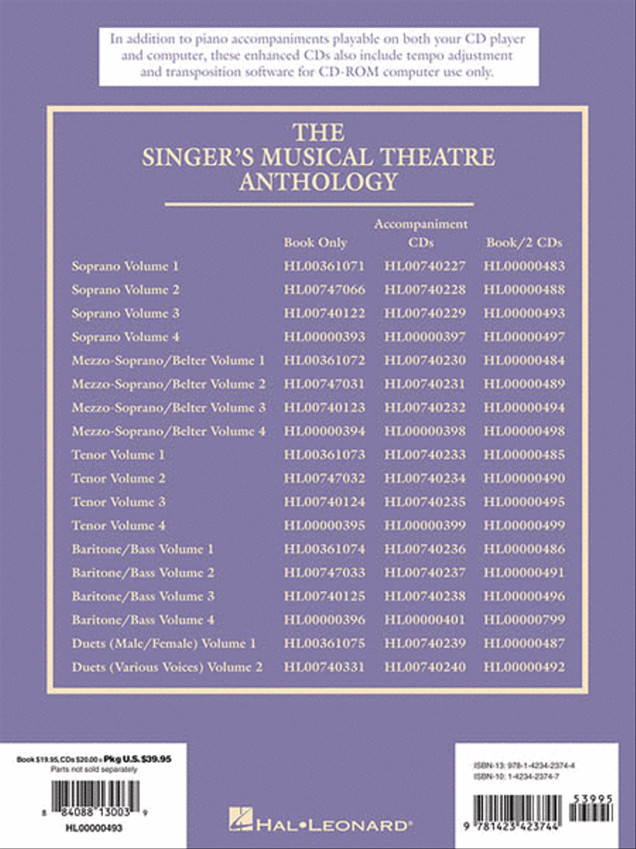The Singer's Musical Theatre Anthology – Volume 3 Voice Solo scores gallery preview page 3