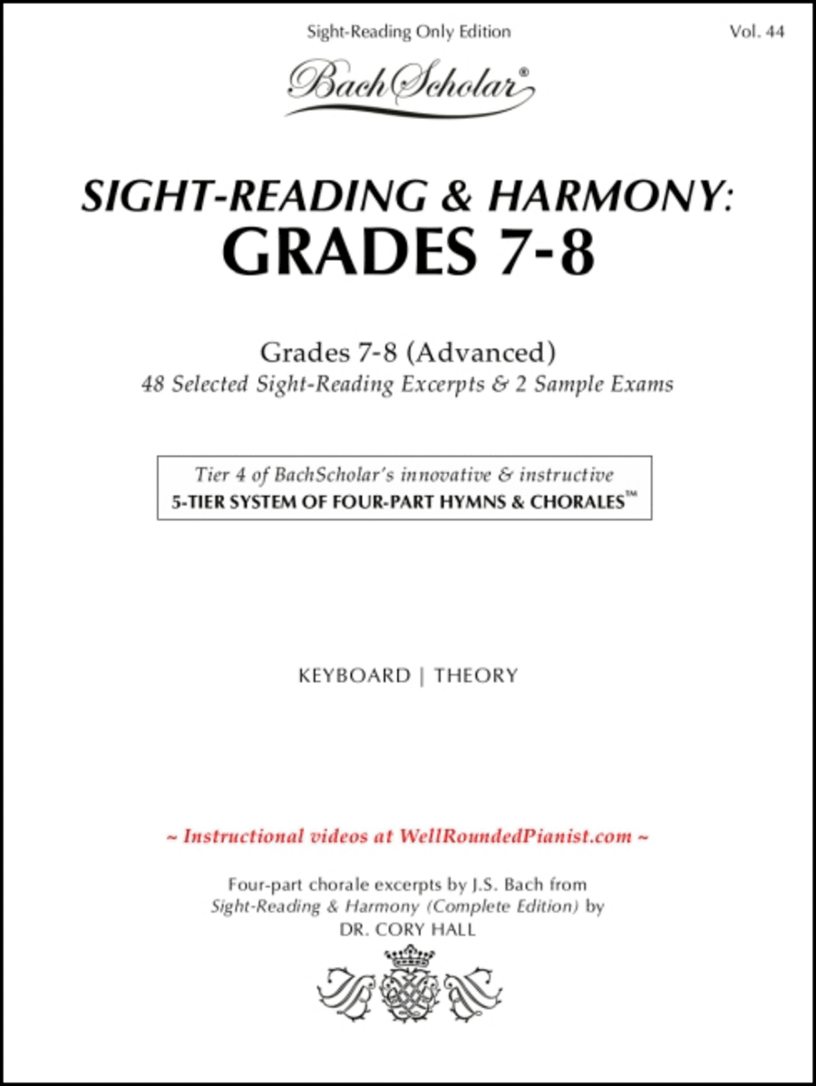Sight-Reading & Harmony: Grades 7-8 (Advanced)