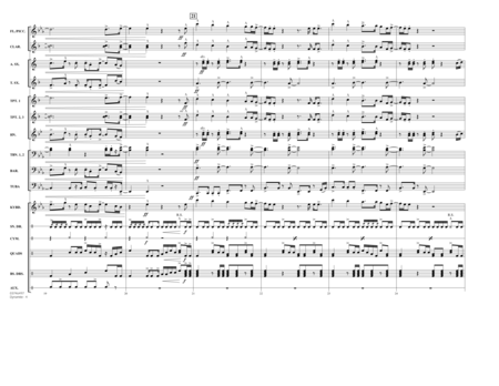 Dynamite (arr. Ishbah Cox) - Conductor Score (Full Score)