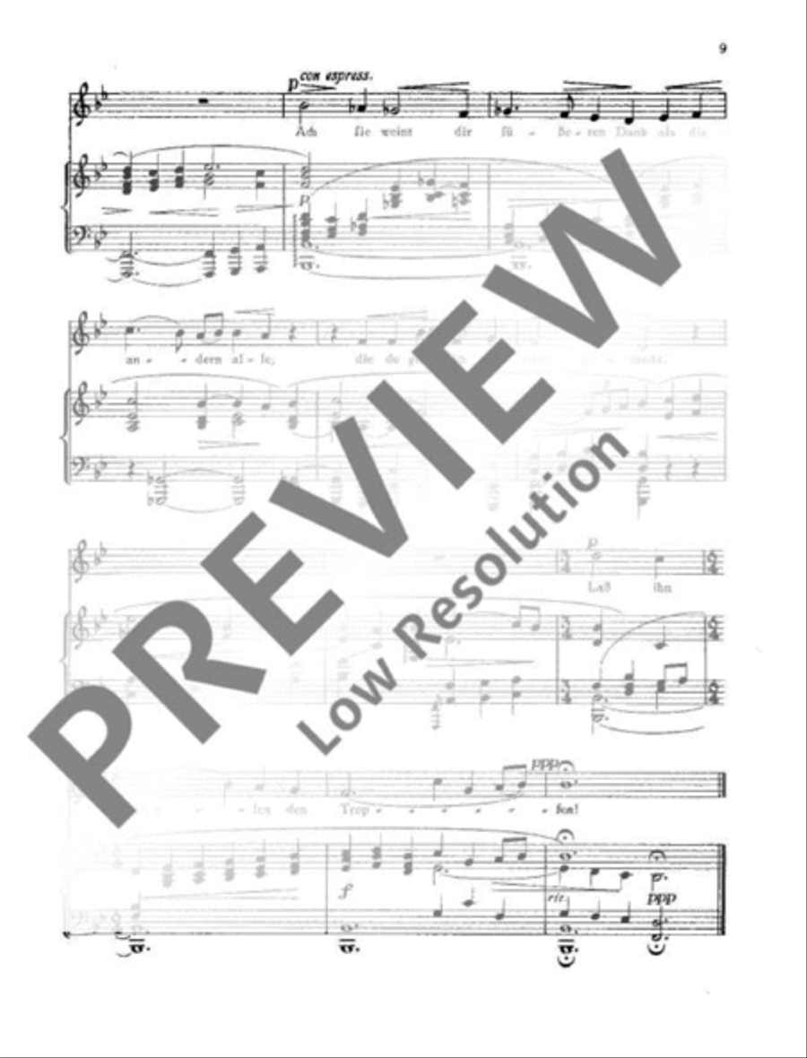 Lieder Medium Voice scores gallery preview page 10