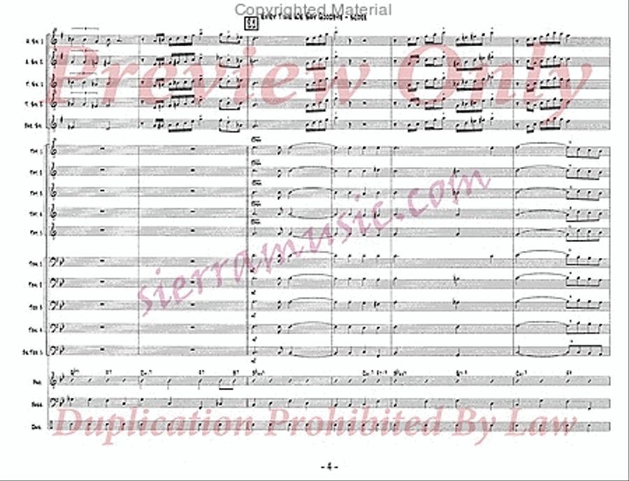 Every Time We Say Goodbye Jazz Ensemble scores gallery preview page 5