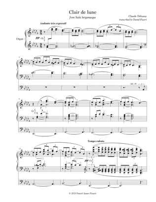 Clair de Lune (Organ Solo)