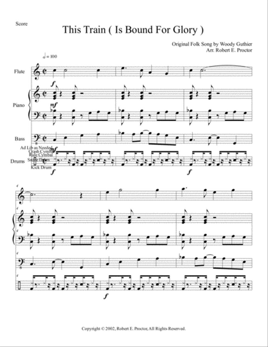 This Train This Train Small Ensemble scores gallery preview page 1