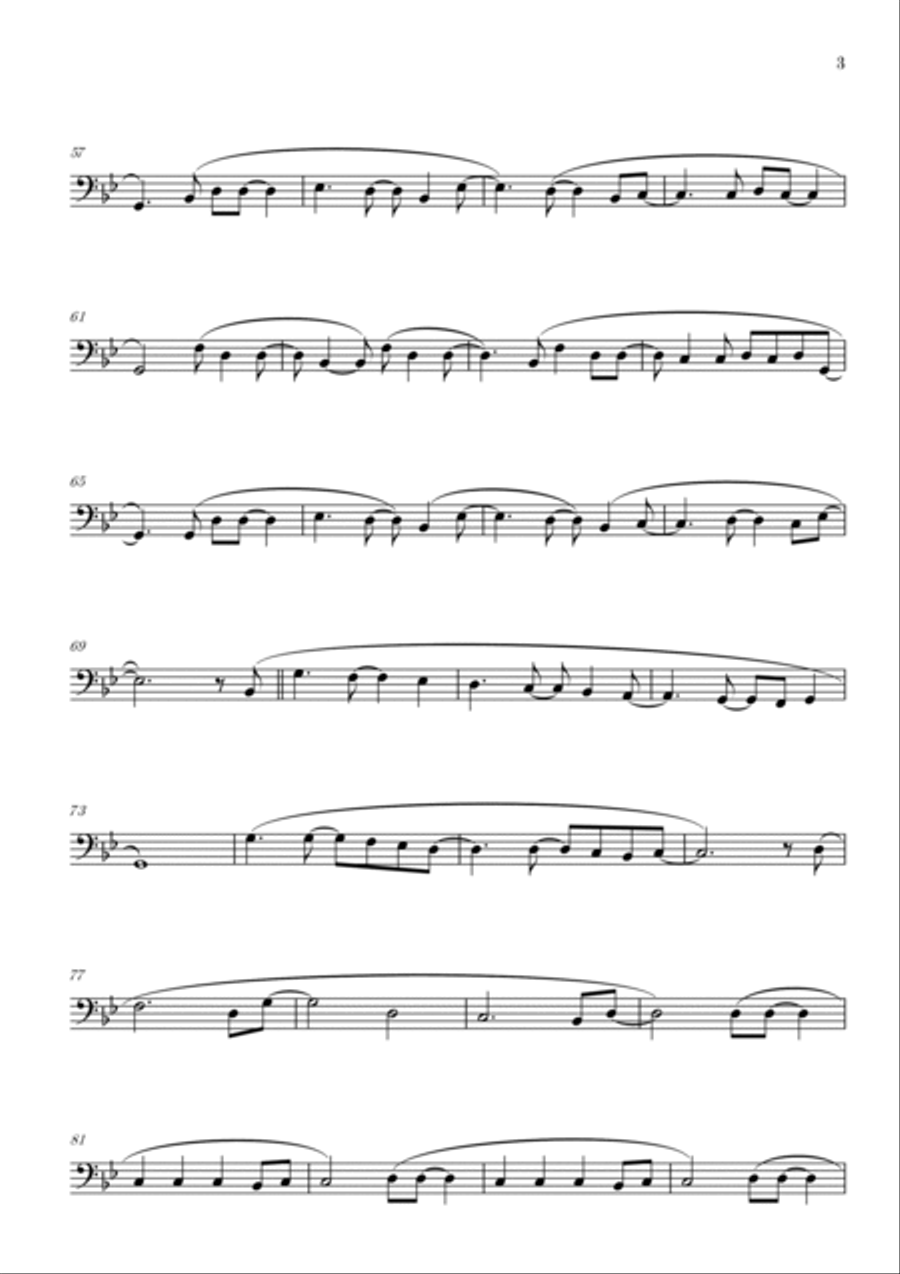 All Of Me All Of Me Tuba scores gallery preview page 3