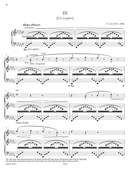Trois Études de concert (Three Concert Etudes) for Piano