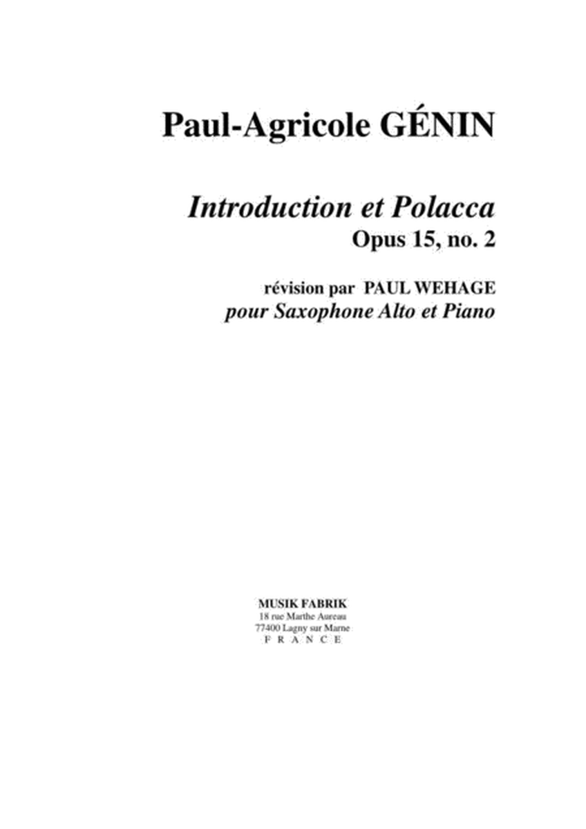 Introduction et Polacca, opus 15, no. 2
