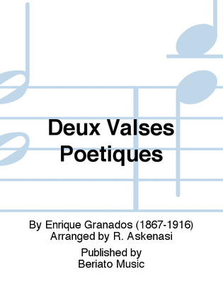 Book cover for Deux Valses Poétiques