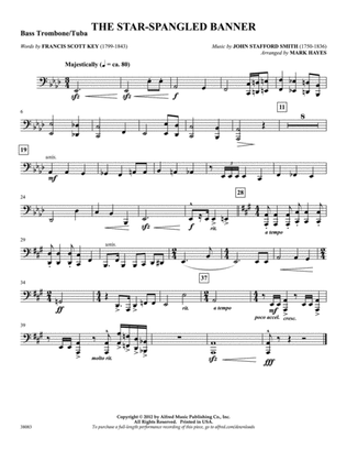 The Star-Spangled Banner: 3rd Trombone