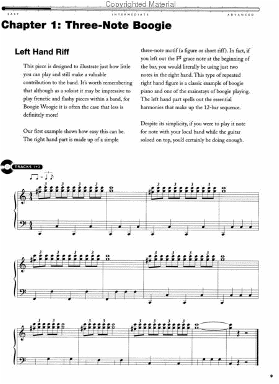 Boogie Woogie Piano – Fast Forward Series Piano Method scores gallery preview page 3