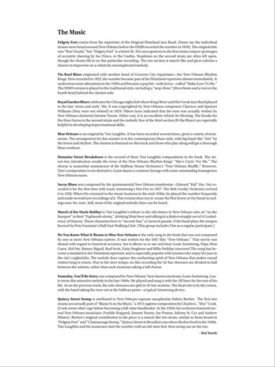 New Orleans Classics New Orleans Classics Trumpet Solo scores gallery preview page 4