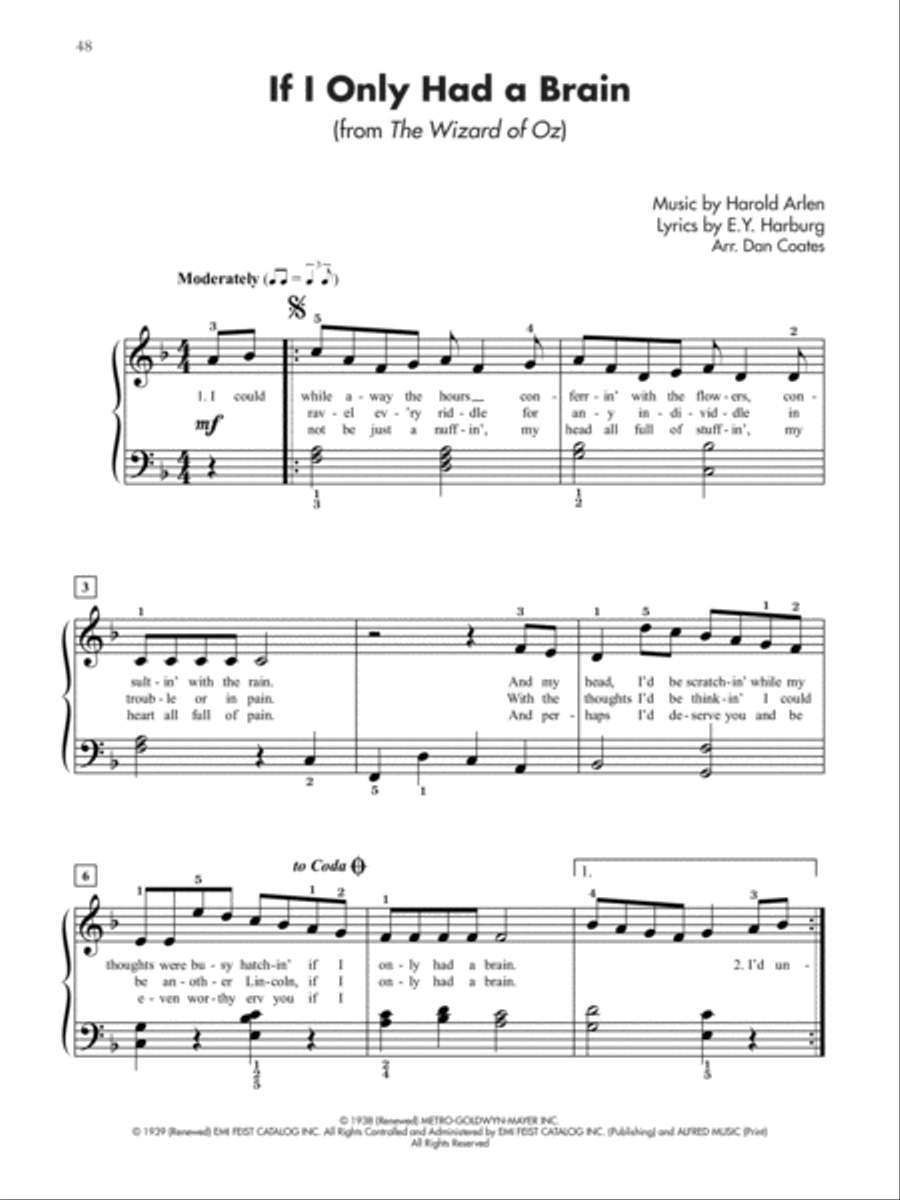 Top 40 Essential Piano Arrangements Easy Piano scores gallery preview page 5