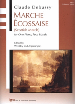 Book cover for Marche Ecossaise (Scottish March)