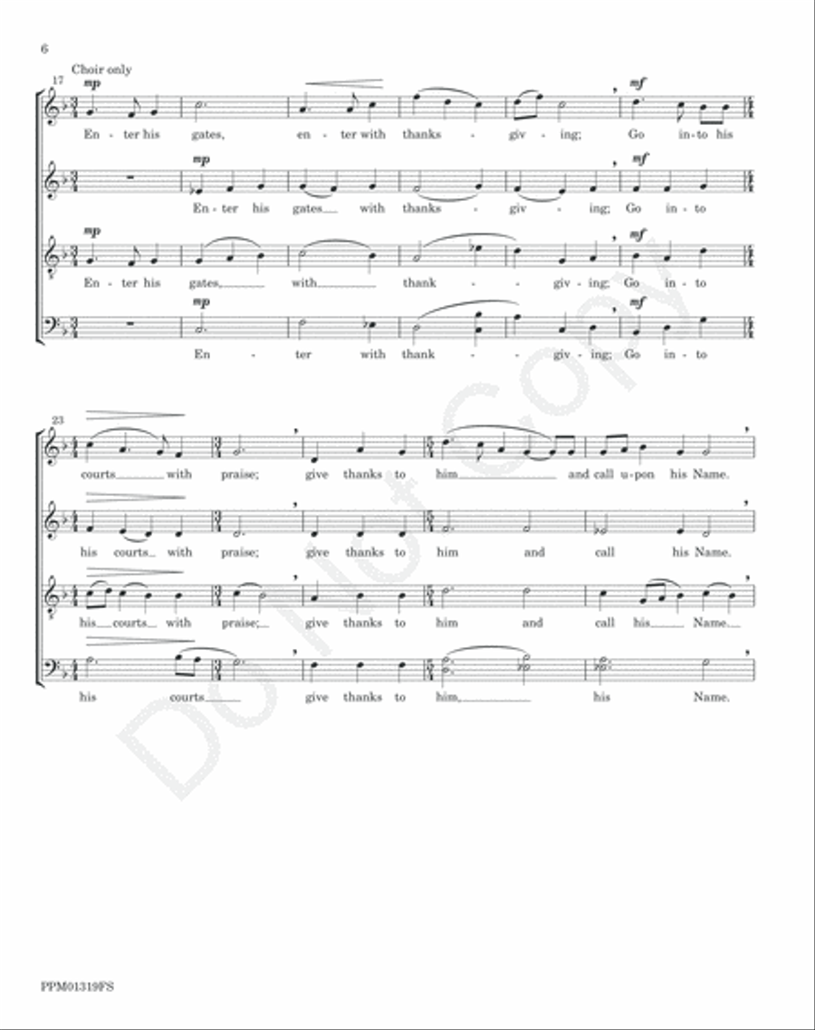 Jubilate (score & parts) Jubilate (score & parts) Choir scores gallery preview page 9