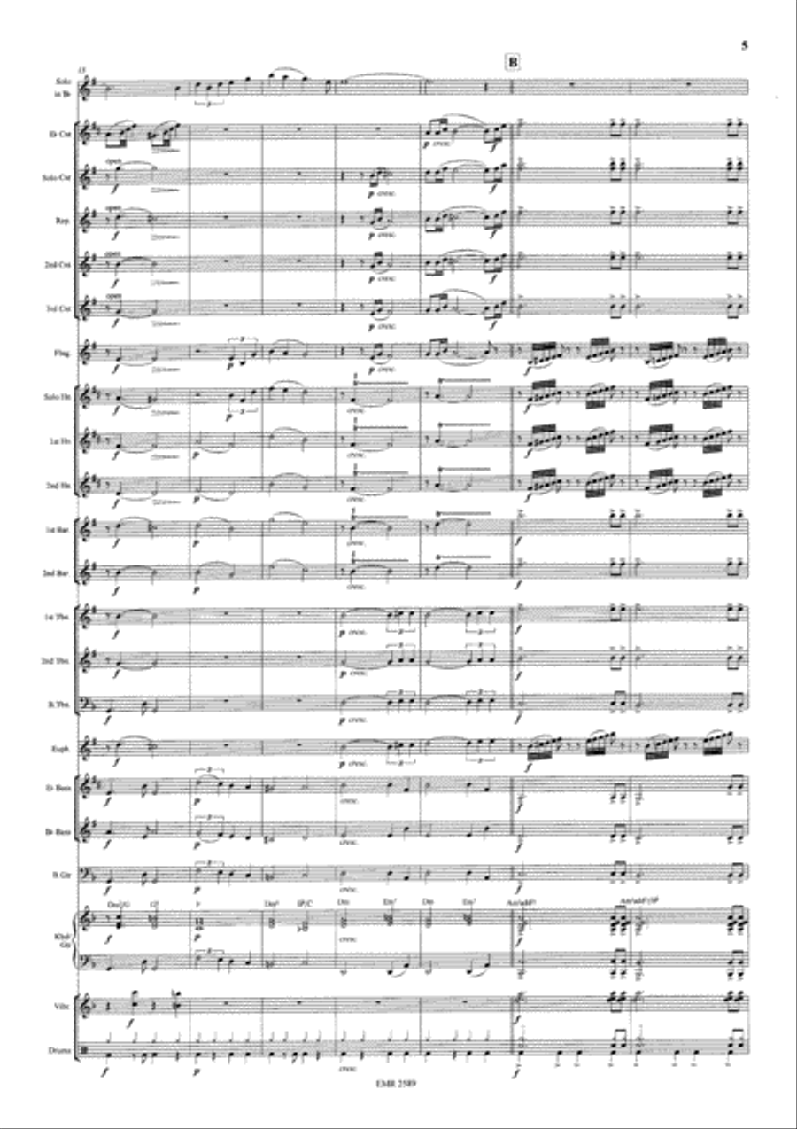 Summertime Summertime Brass Band scores gallery preview page 6