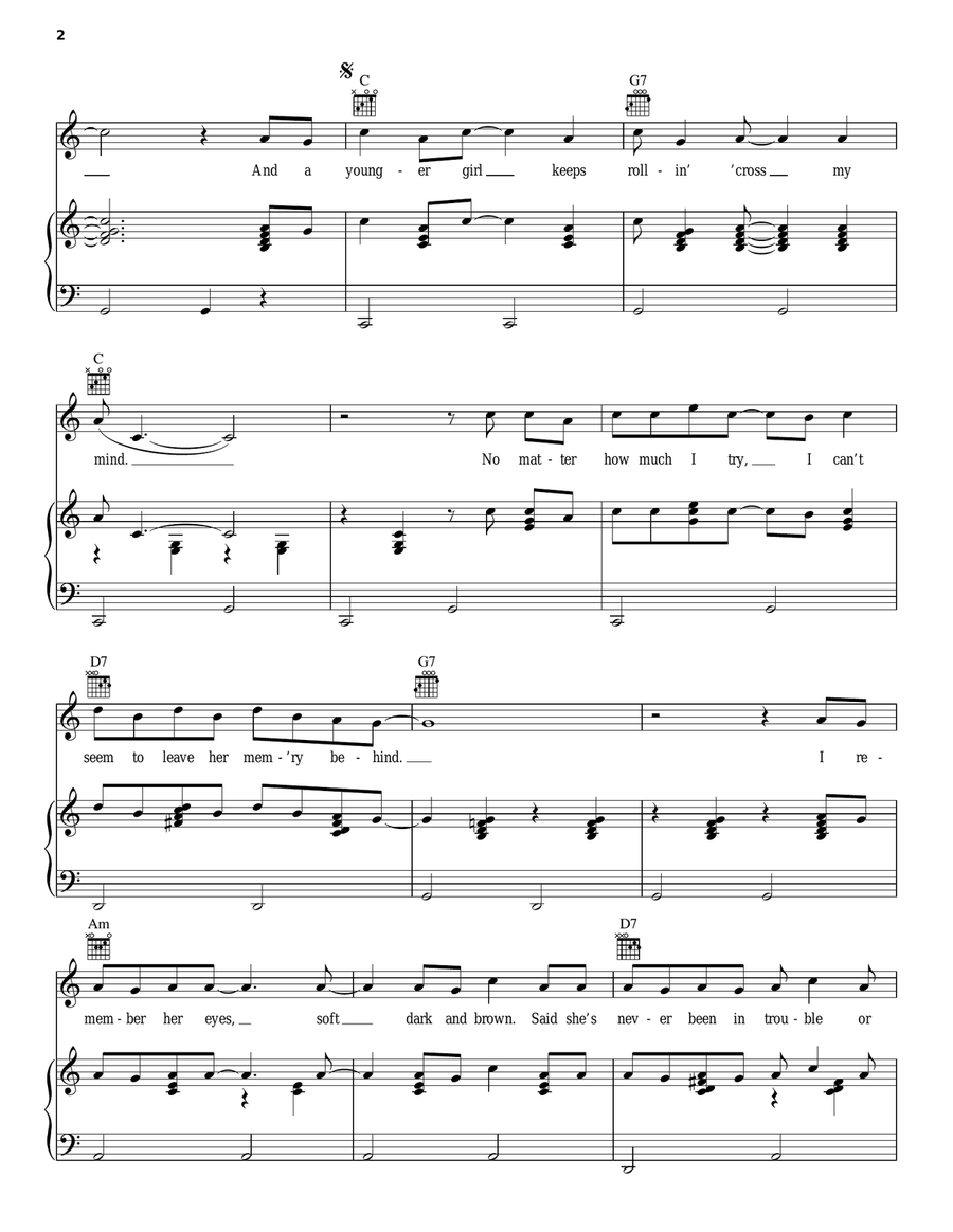 Younger Girl Younger Girl Acoustic Guitar scores gallery preview page 2