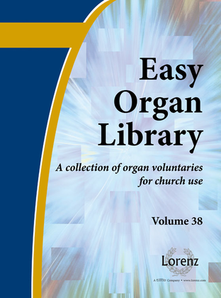 Book cover for Easy Organ Library, Vol. 38