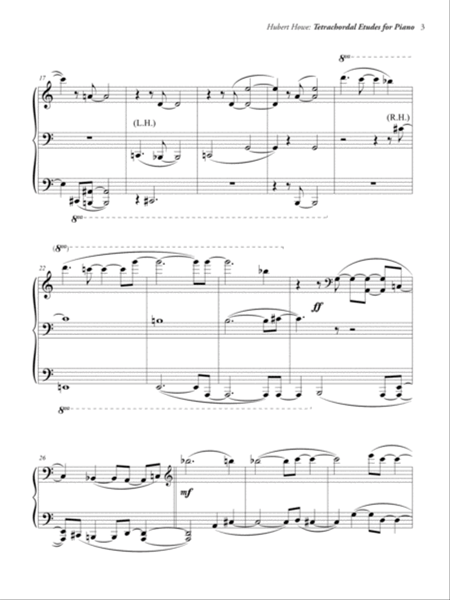 [Howe] Tetrachordal Etudes Piano Method scores gallery preview page 5