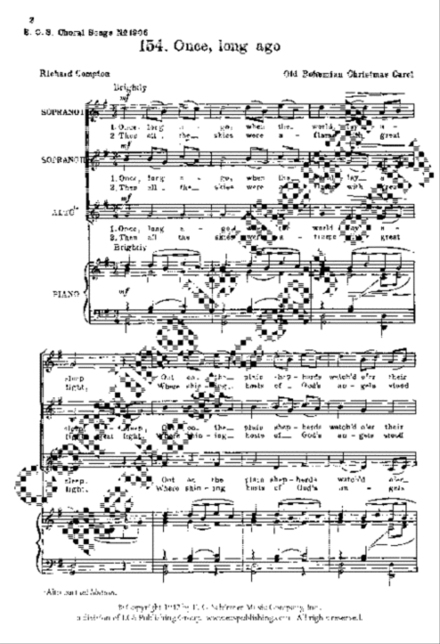 Once, long ago Once, long ago SSA scores gallery preview page 2