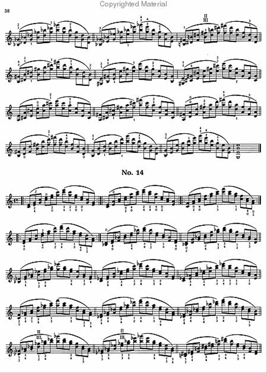 School of Violin Technique Op. 1, Part 4 Violin scores gallery preview page 4
