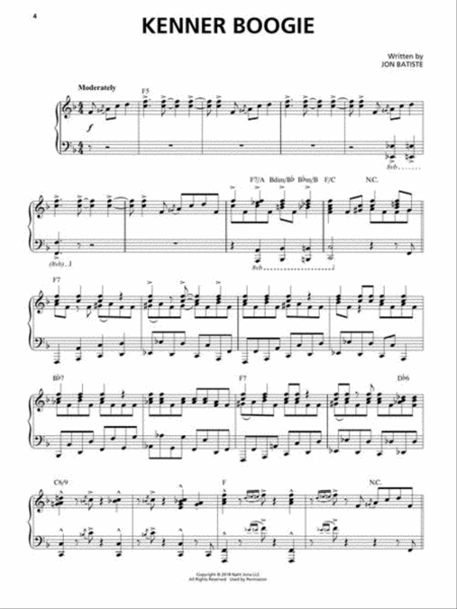 Jon Batiste - Hollywood Africans Collection / Songbook scores gallery preview page 4