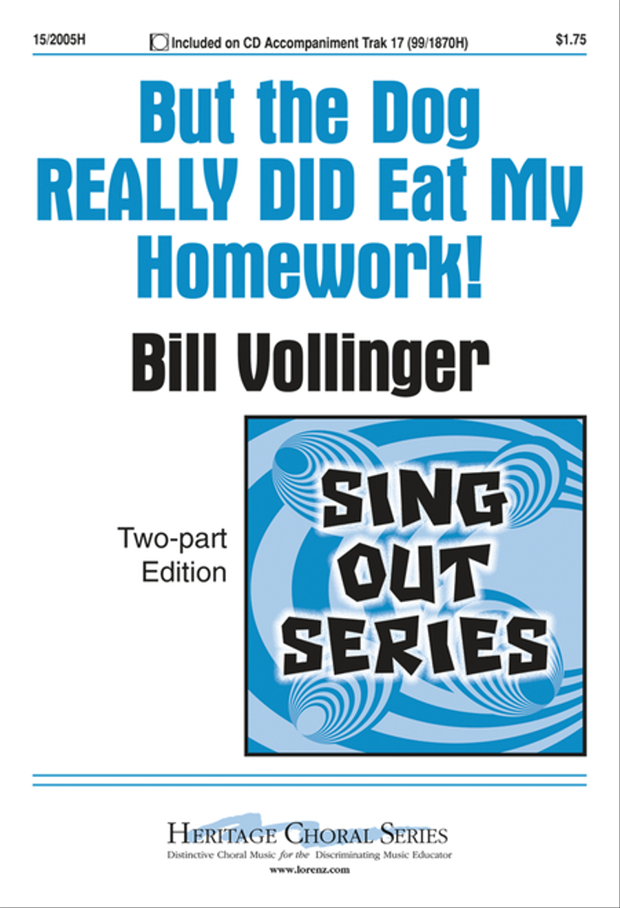 But the Dog REALLY DID Eat My Homework! 2-Part scores gallery preview page 1