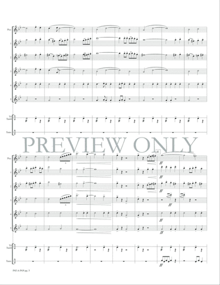 Pat-a-Pan Small Ensemble scores gallery preview page 7
