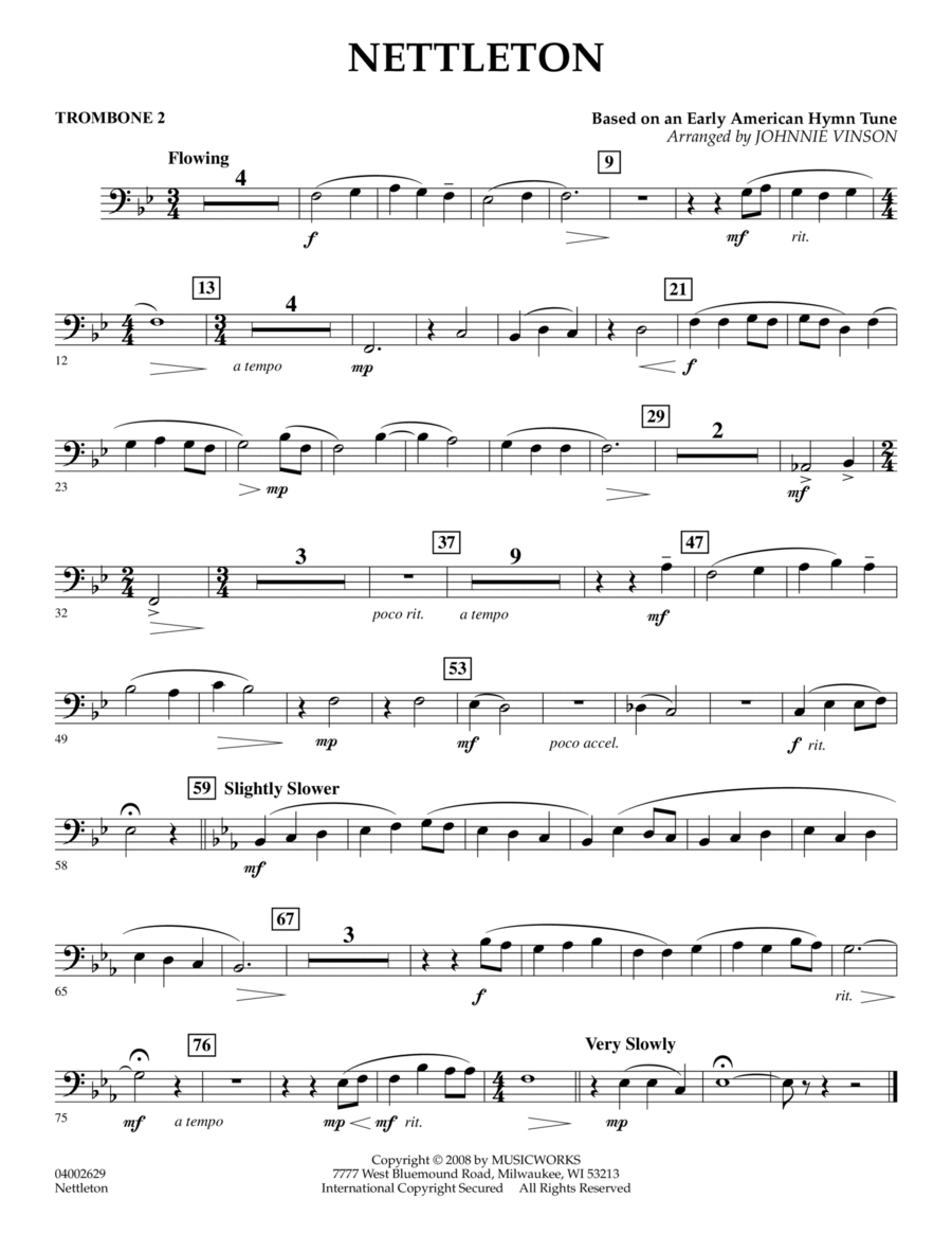 Nettleton - Trombone 2