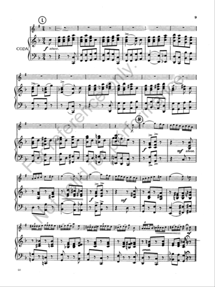 Land of the Free Concert Band scores gallery preview page 9