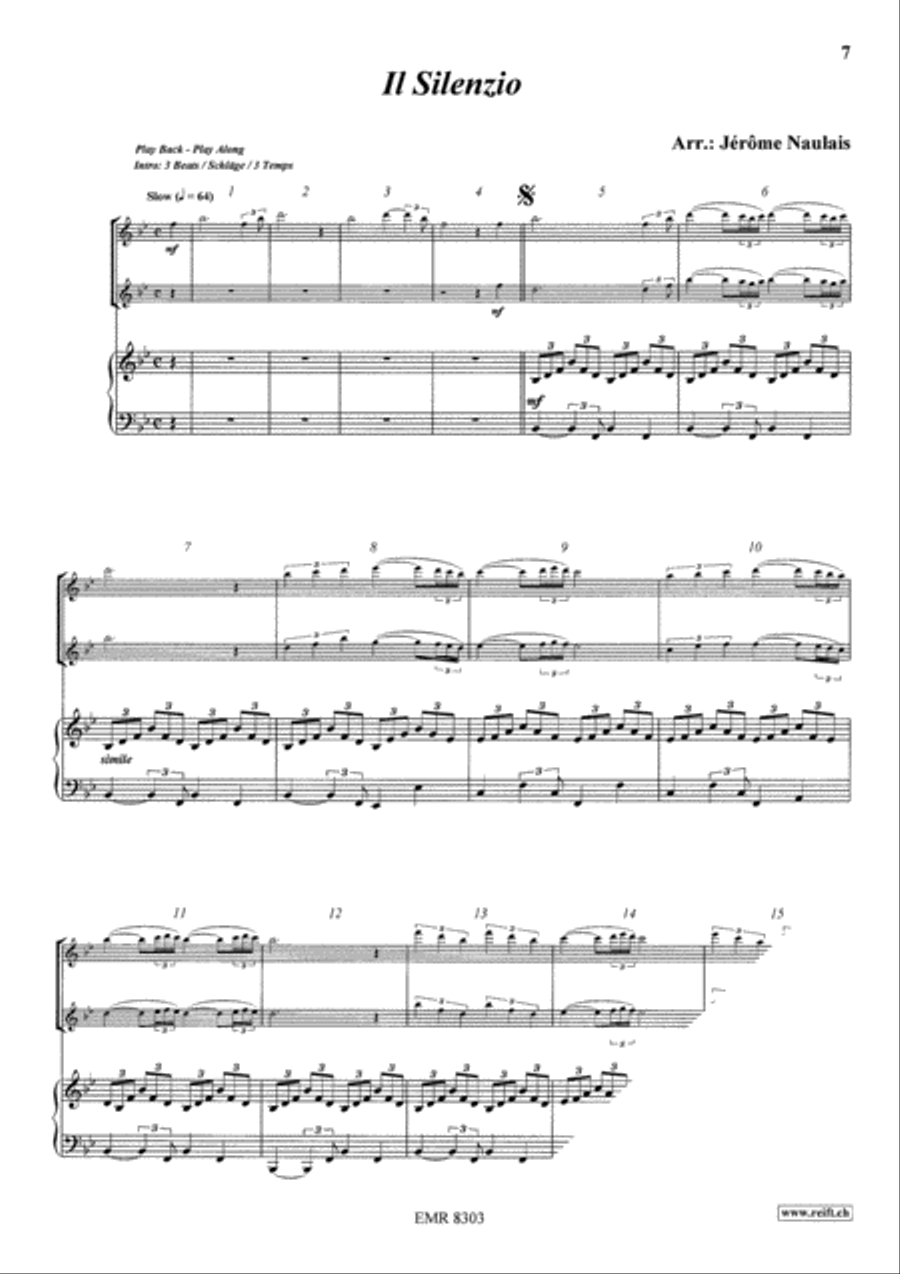 Album Volume 3 Flute Duet scores gallery preview page 5