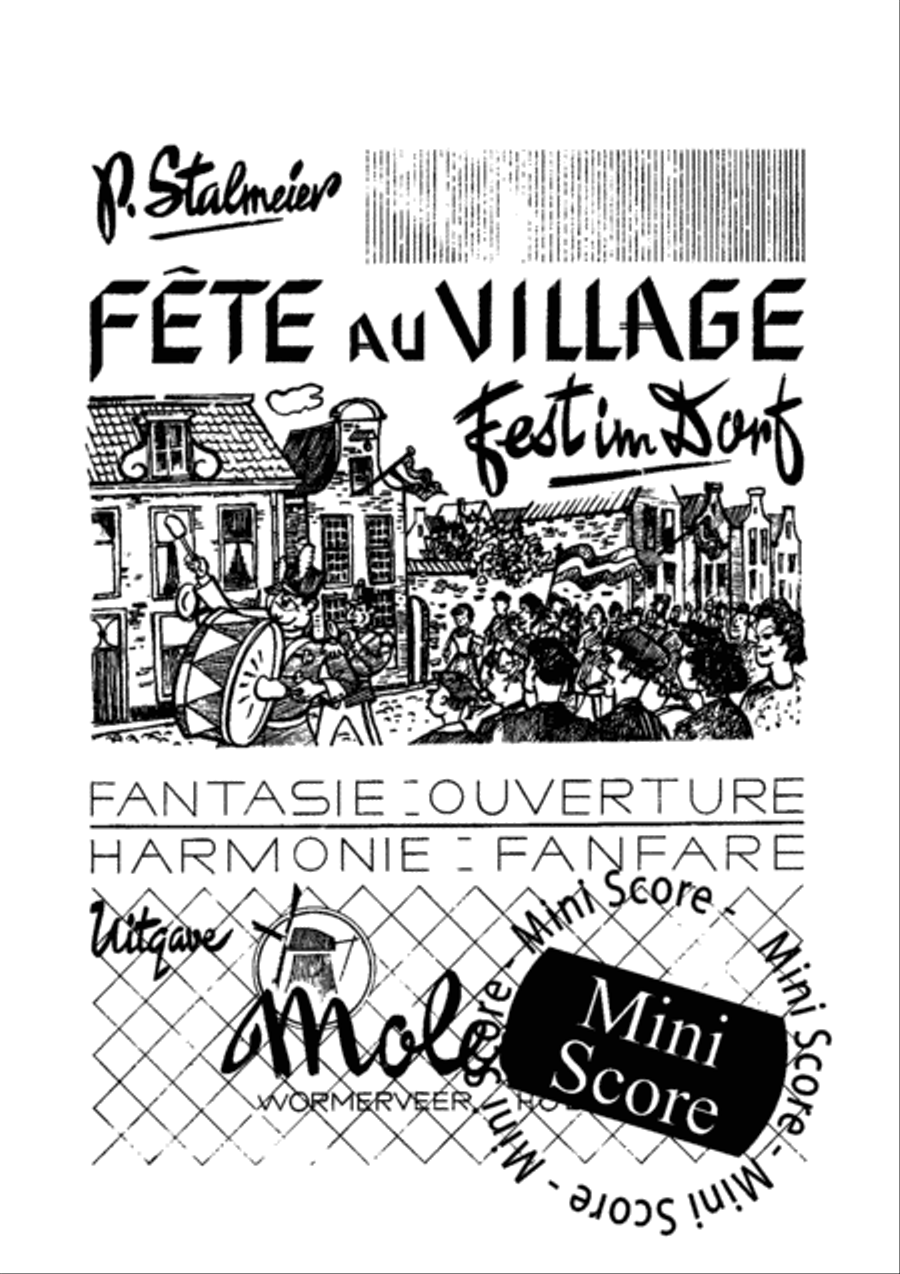 Fete au Village Concert Band scores gallery preview page 3