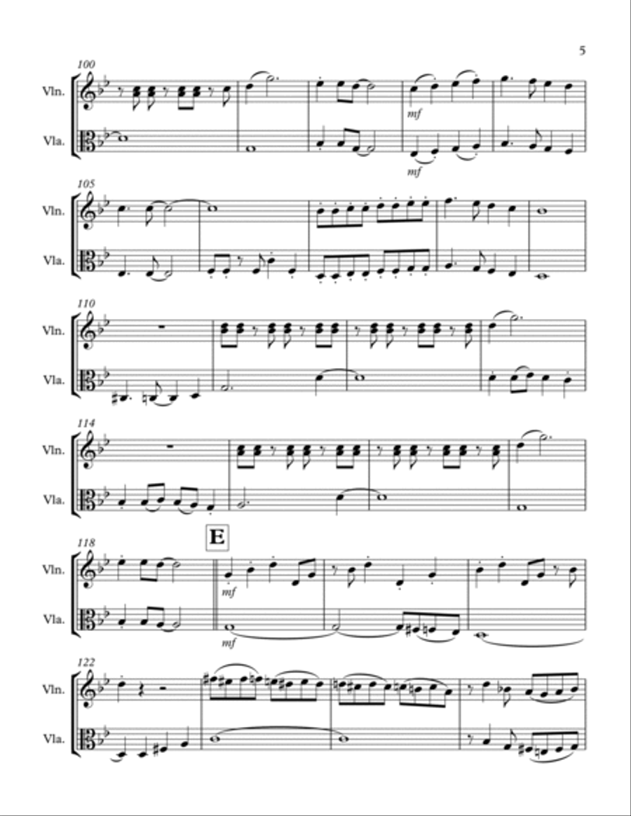 Puttin' On The Ritz String Duet scores gallery preview page 5