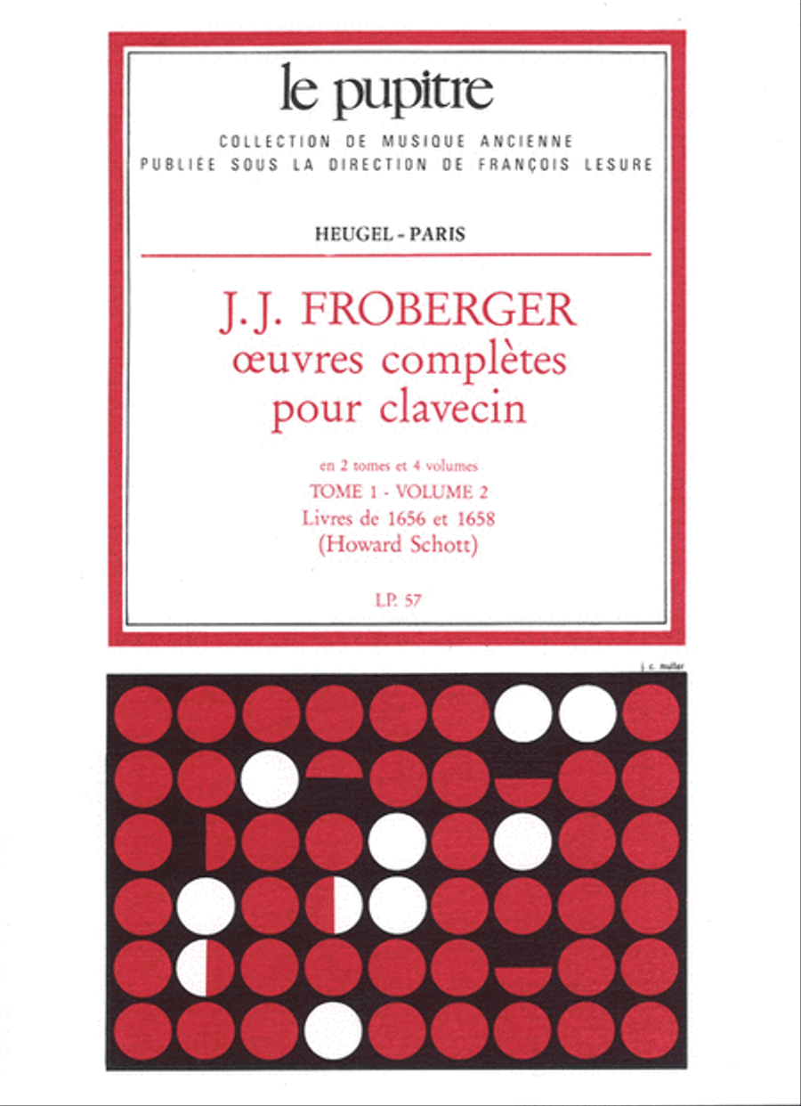 Oeuvres Completes De Clavecin Tome 1/volume 2(lp57) Harpsichord scores gallery preview page 1