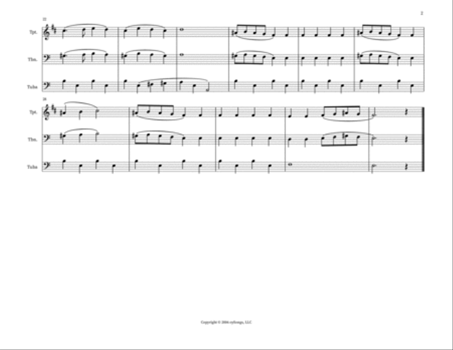 Yisraeil V'oraita (Israel And The Torah) Small Ensemble scores gallery preview page 2