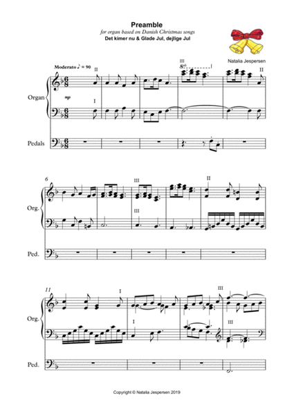 Silent Night (Five Pieces for Organ)