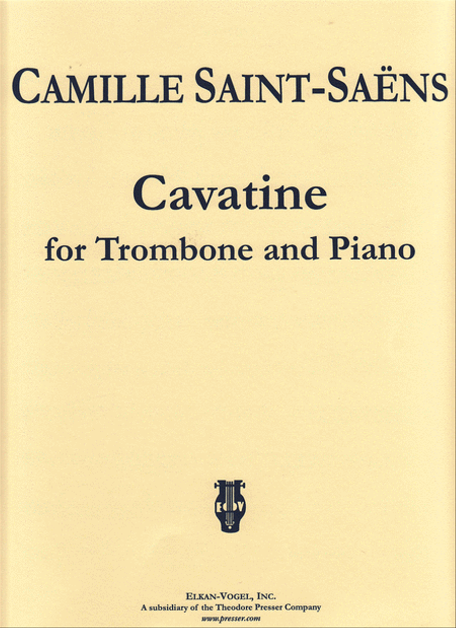 Cavatine Chamber Music scores gallery preview page 1