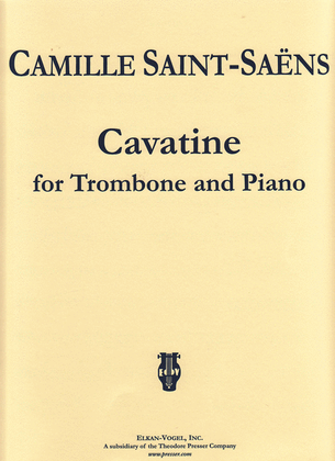 Book cover for Cavatine