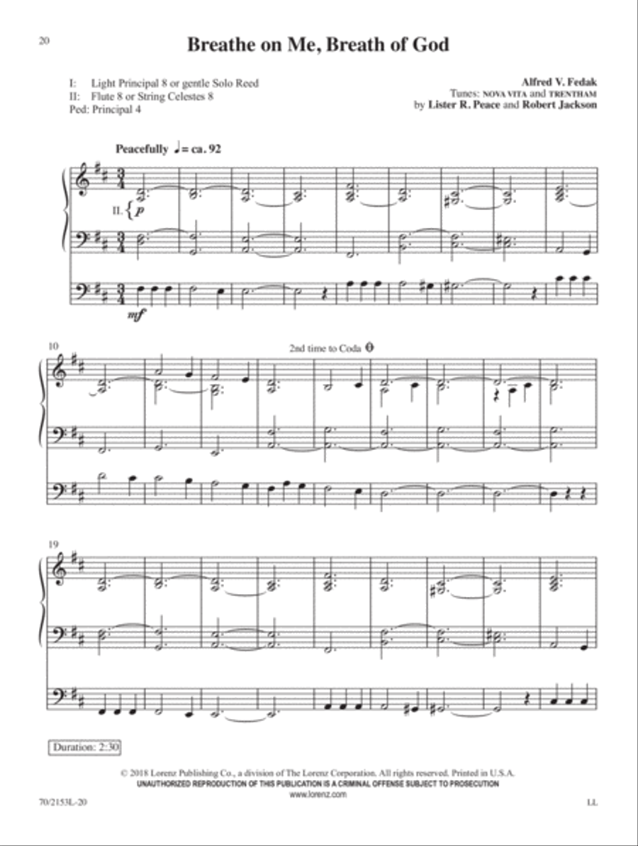 Tongues of Fire Tongues of Fire Organ Solo scores gallery preview page 7