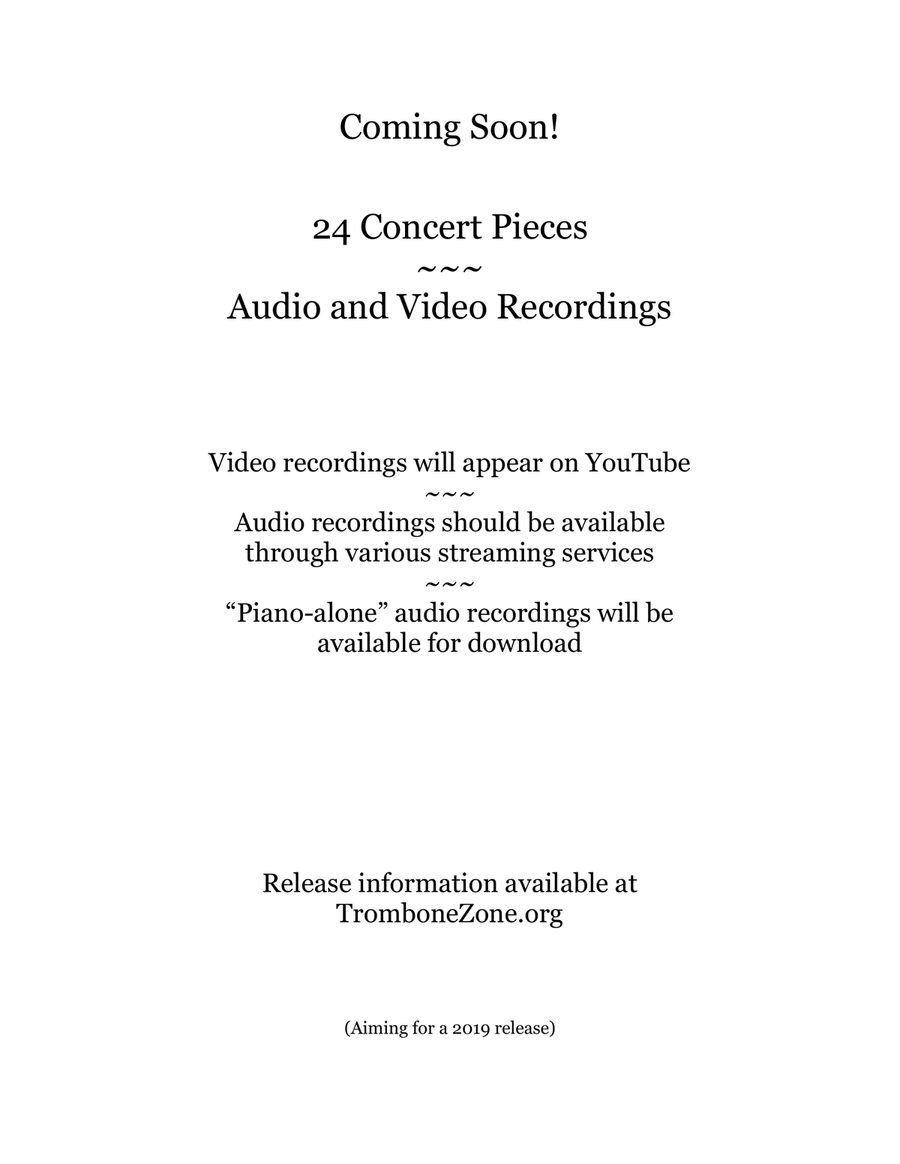 Concert Piece #1: Andante con Moto Brass Duet scores gallery preview page 2