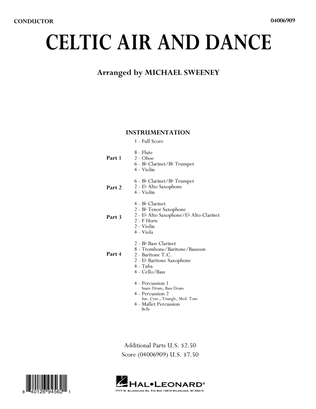 Book cover for Celtic Air and Dance - Conductor Score (Full Score)