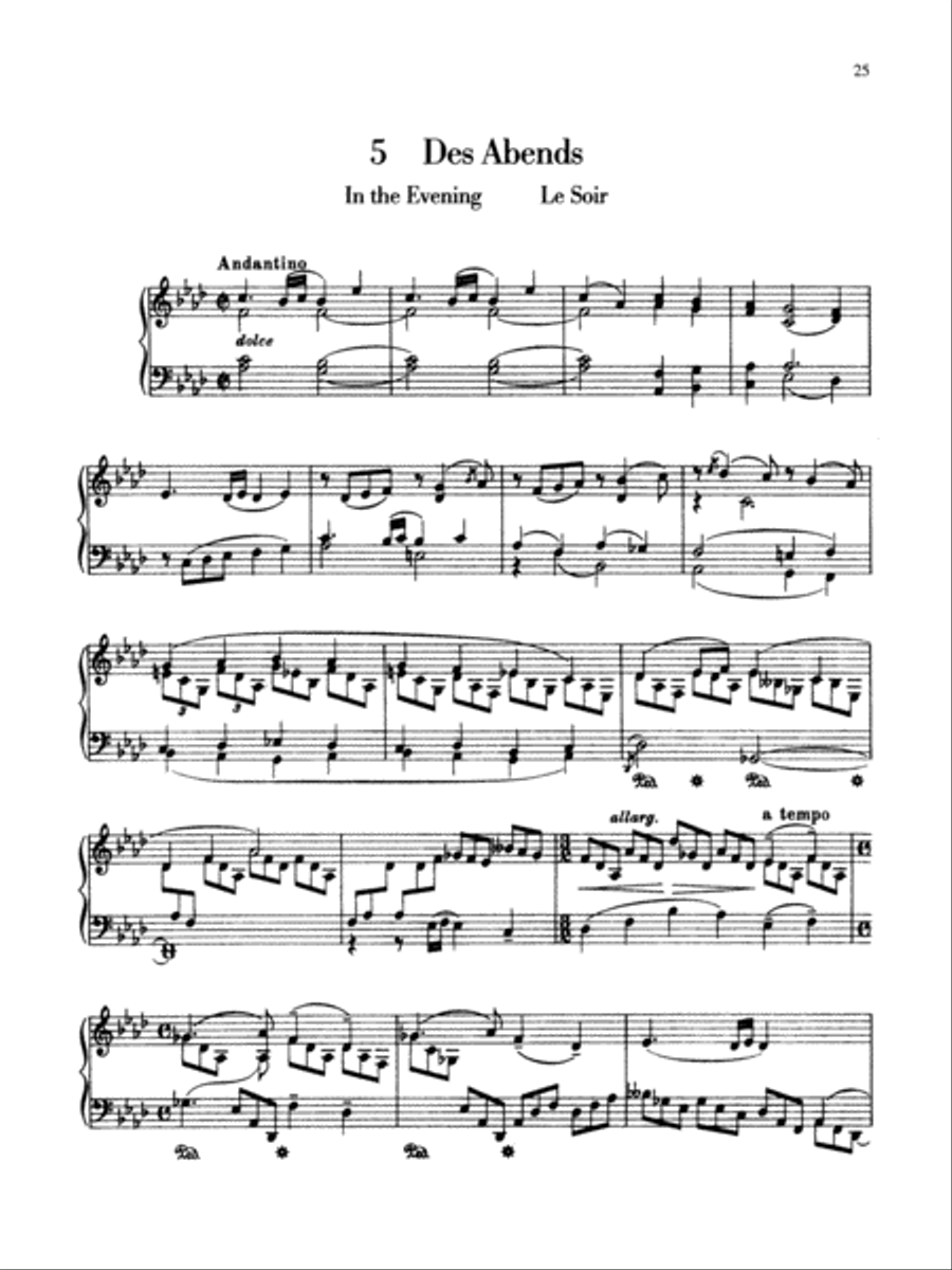 Sibelius: Ten Pieces, Op. 58 Piano Solo scores gallery preview page 1