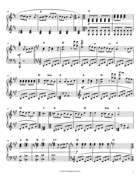 Dance of The Fairies Piano Solo - Digital Sheet Music