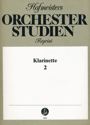 Orchesterstudien Klarinette, Heft 2: Verdi, Wagner , Schostakowitsch