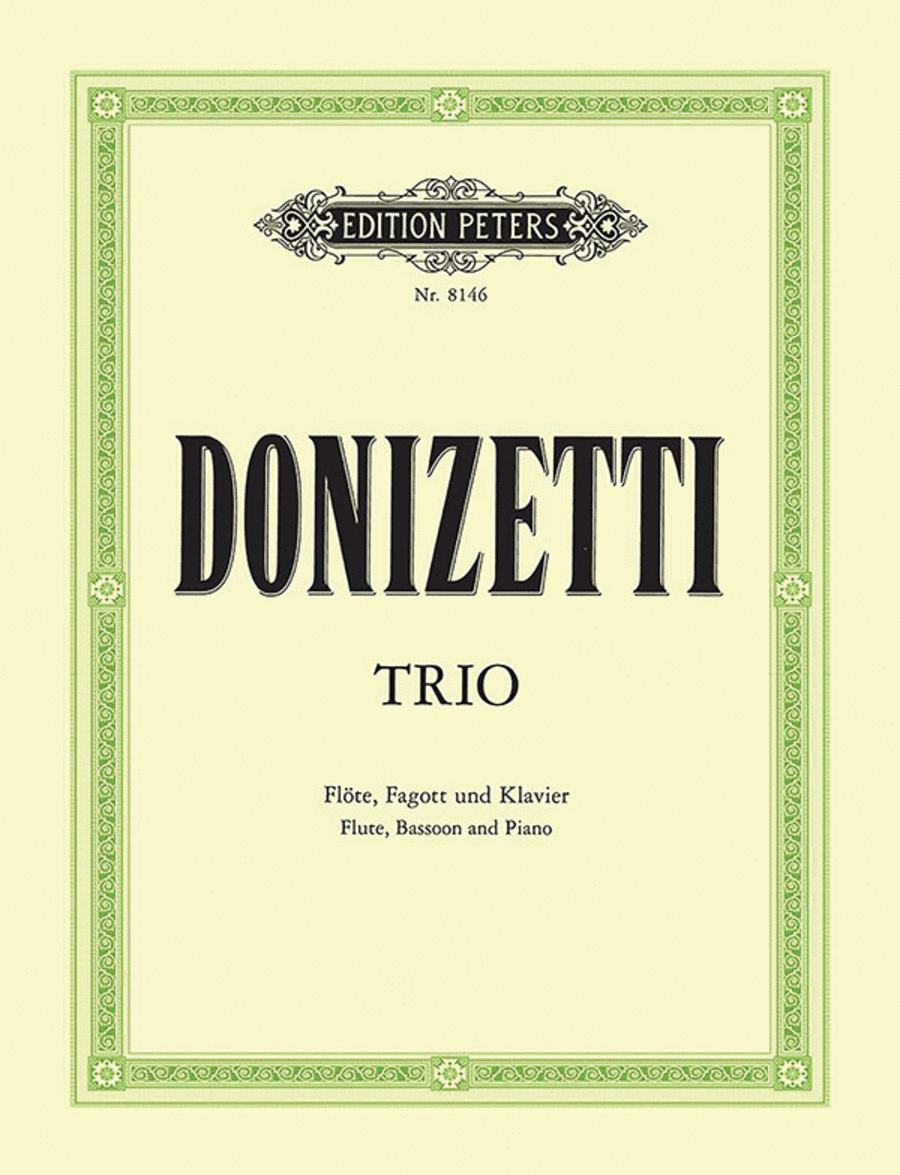Trio in F for Flute, Bassoon and Piano