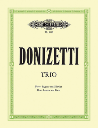 Book cover for Trio in F for Flute, Bassoon and Piano