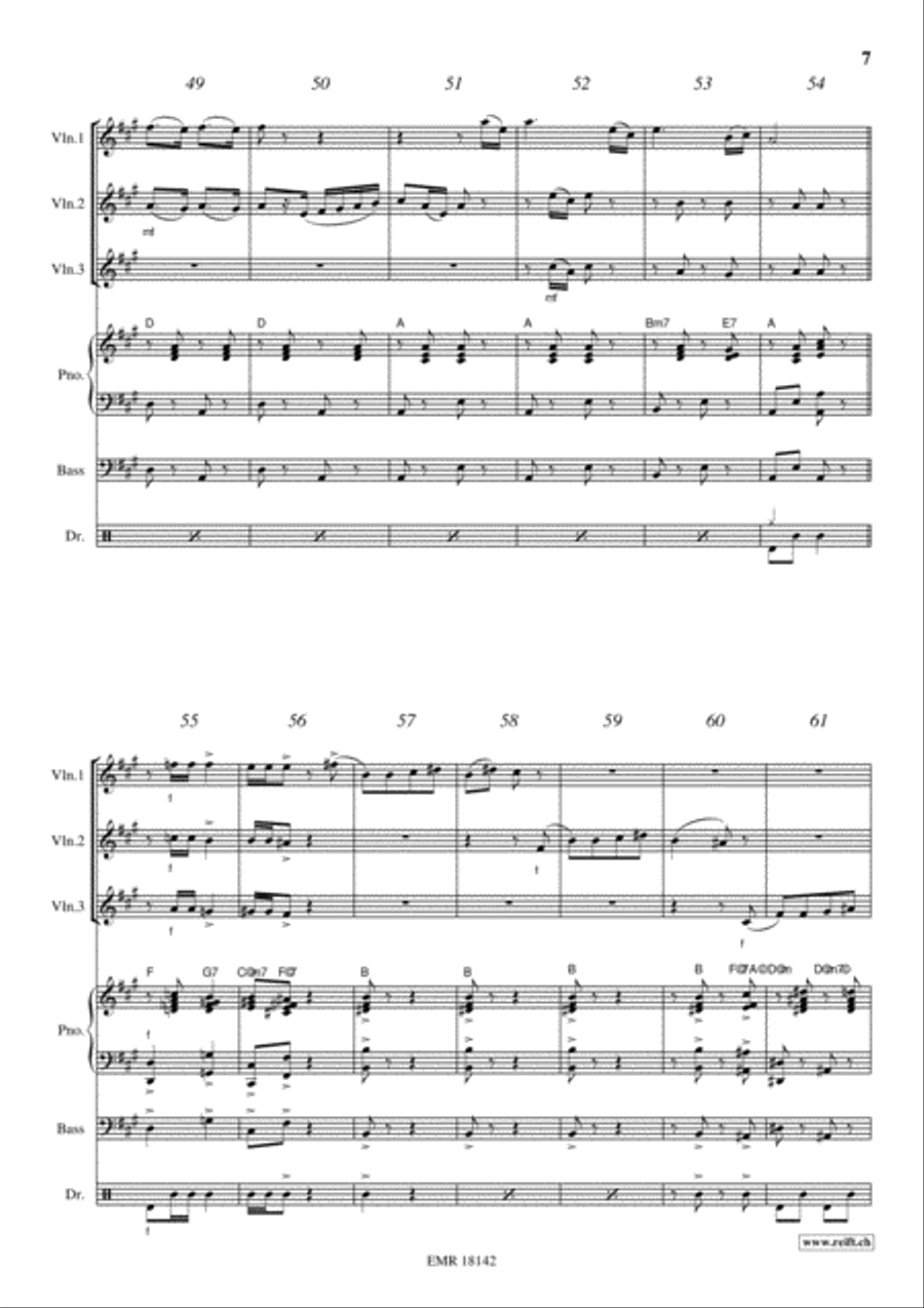 Yankee Doodle Violin scores gallery preview page 7