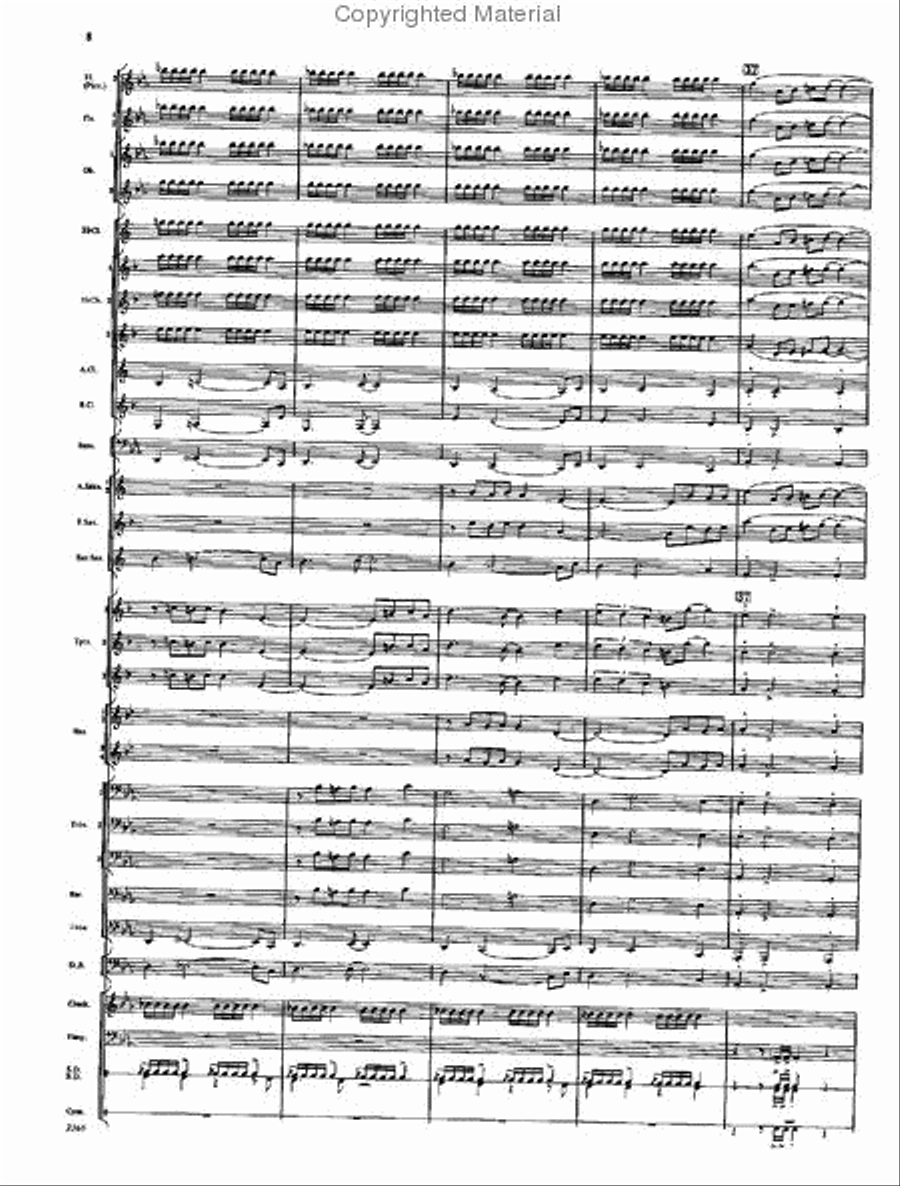 Symphonic Scenario Concert Band scores gallery preview page 7
